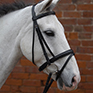 Hy Padded Flash Bridle with Rubber Reins