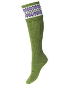 House Of Cheviot Ladies Fairisle Socks