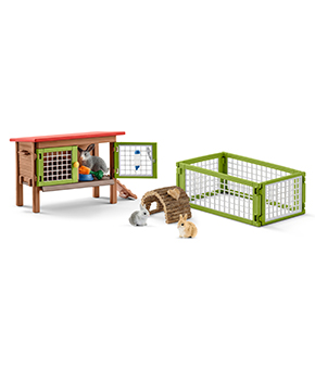 Schleich Rabbit Hutch