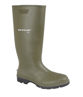 Dunlop Green Wellies