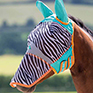 Shires Zeb-Tek Fly Mask