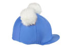 Shires Double Pom Pom Hat Cover - Blue