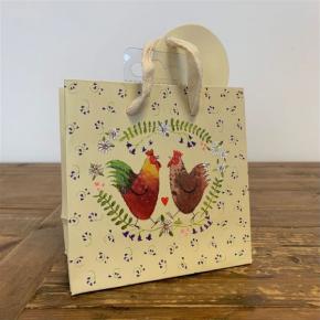 Alex Clark Small Gift Bag - Chickens