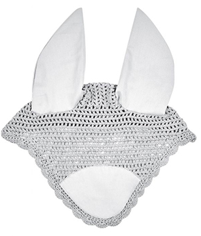 Weatherbeeta Prime Ear Bonnet - White