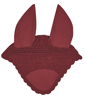 Weatherbeeta Prime Ear Bonnet - Maroon