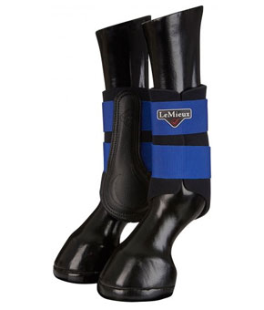 LeMieux ProSport Grafter Brushing Boots - Blue