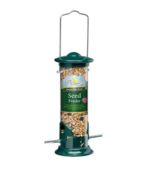 Harrisons Green Die Cast Seed Feeder