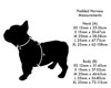 Red Dingo Padded Harness For Dogs - Size Guide