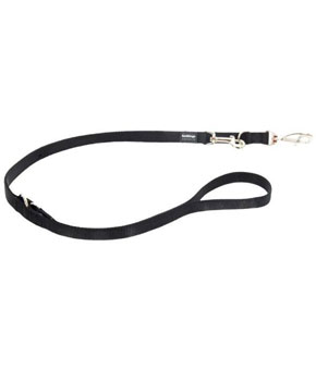 RED DINGO TRAINING DOG LEAD - BLACK