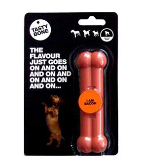 PETS CHOICE TOY/PUPPY TASTYBONE BACON