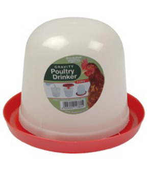 GRAVITY POULTRY DRINKER - 3L