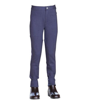 Saxon Children's Warm Up II Jodhpurs Navy