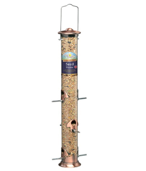 Harrisons Cast Copper Plated Seed Feeder - 51cm