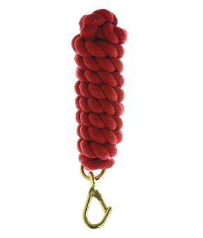 Hy Extra Thick Lead Rope Red