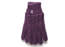 Heat Holders Knitted Gloves - Purple