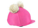 Shires Double Pom Pom Hat Cover - Pink