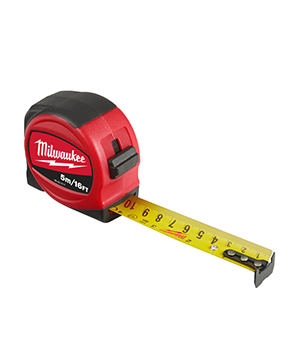 Milwaukee 5m/16ft Slimline Tape Measure