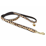 Digby & Fox Cow Hair Dog Lead - Leopard