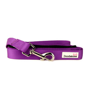 Doodlebone Bold Range Padded Lead - Purple