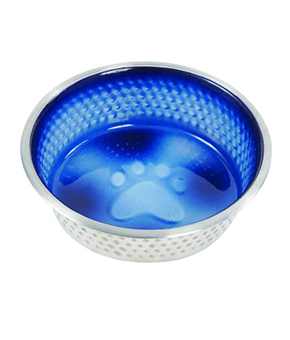 Weatherbeeta Non-Slip Steel Shade Dog Bowl - Bowl