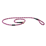 Weatherbeeta Rope Leather Slip Dog Lead - Burgundy/Brown