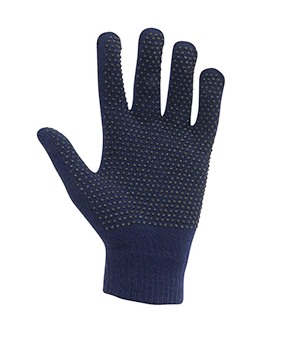 Dublin Magic Pimple Grip Riding Gloves - Navy