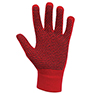 Dublin Magic Pimple Grip Riding Gloves - Red