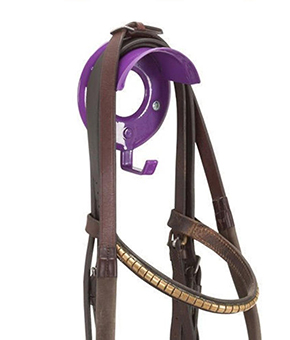 Stubbs Bridle Rack - Purple