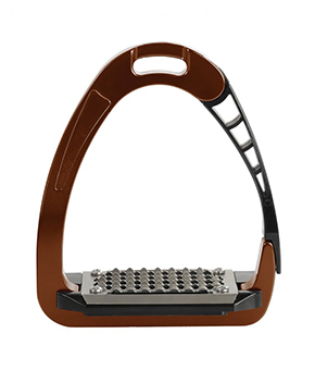 Acavallo Arena AluPro Safety Stirrup - Brown