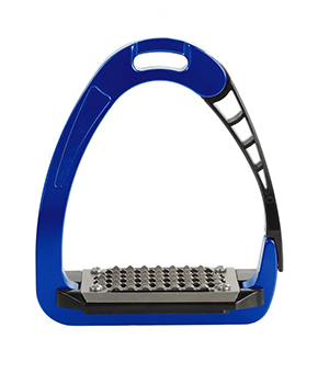 Acavallo Arena AluPro Safety Stirrup - Blue