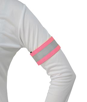 HyVIZ Reflector Arm/Leg Band Pink