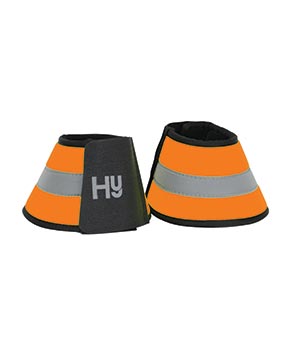 HyVIZ Reflector Over Reach Boots Orange