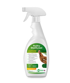 Aqueos Poultry Disinfectant Spray