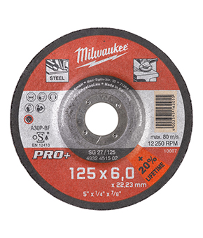 Pro+ Metal Grinding Disc 27/125/6  4932451502