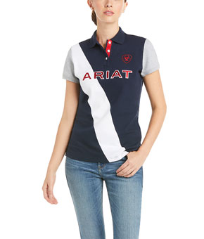 Ariat Taryn Button Polo - Team Navy