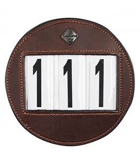 LeMieux Bridle Number Holder Brown