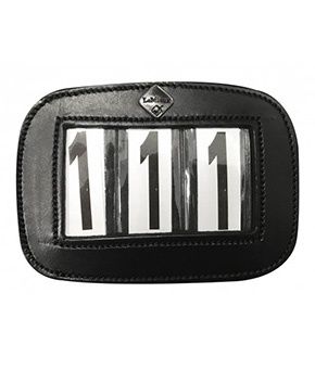 LeMieux Saddle Pad Number Holder Black