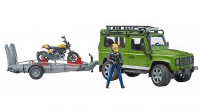 Land Rover Defender Trailer/Scrambler Ducati Full Throttle - 025892