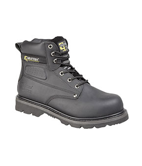 Grafters Gladiator Black Lace Safety Boot