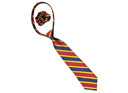 Equetech Lurex Stripe Zipper Tie - Navy/Red/Gold