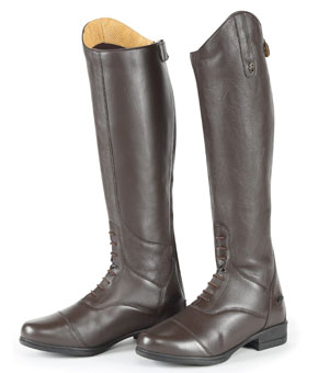 Moretta Gianna Long Riding Boots - Brown