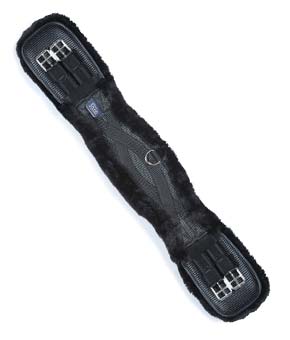 Shires Performance SupaFleece Dressage Girth - Black