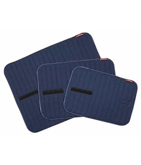 LeMieux Memory Foam Bandage Pads Navy