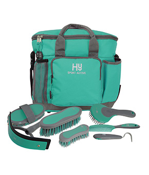 Hy Sport Active Complete Grooming Bag - Spearmint Green