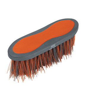 Hy Sport Active Long Bristle Dandy - Terracotta Orange