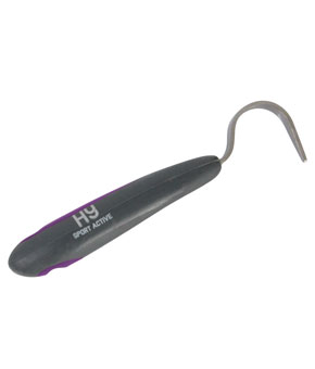 Hy Sport Active Hoof Pick - Amethyst Purple