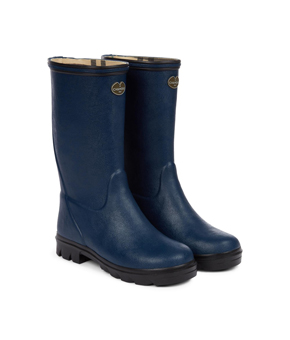 Le Chameau Petite Adventure Wellingtons - Marine