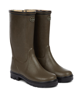 Le Chameau Petite Adventure Wellingtons - Vert Chameau