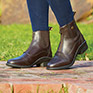 Dublin Rapture Zip Paddock Boots - Brown