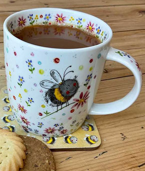 Alex Clark Bees Mug